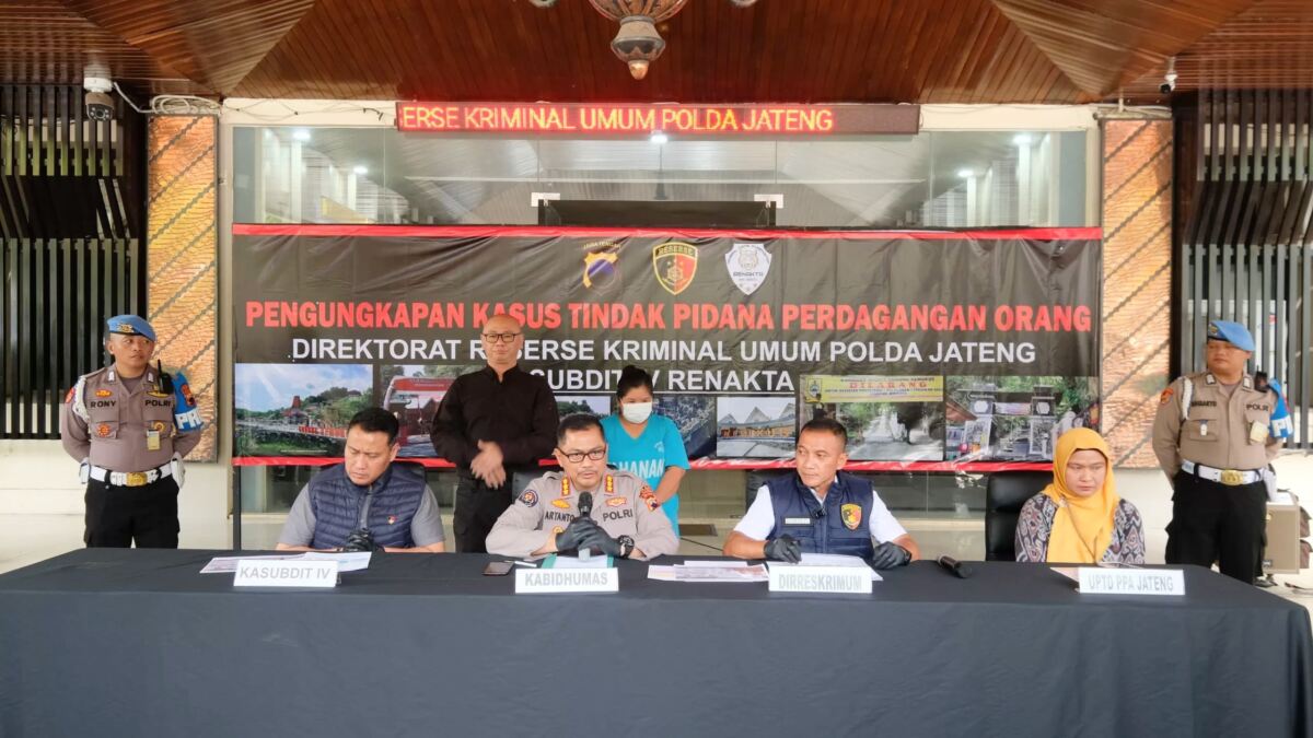 Ditreskrimum Polda Jateng Ungkap Kasus TPPO Gunung Kemukus