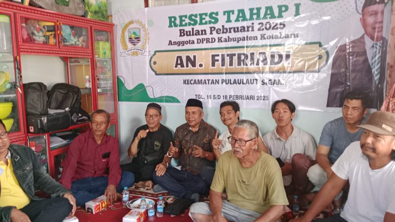 Reses Tahap I H. Fitriadi di Desa Baharu Utara: Fokus Pada Solusi Banjir dan Peningkatan Fasilitas Keagamaan