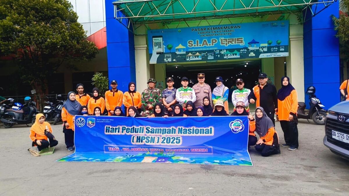 Gotong Royong Meriahkan Hari Peduli Sampah Nasional di Kotabaru: Bersama Ciptakan Lingkungan Bersih dan Sehat