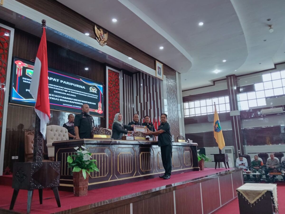 DPRD Kotabaru Bahas Tiga Raperda yang Diusulkan Bupati