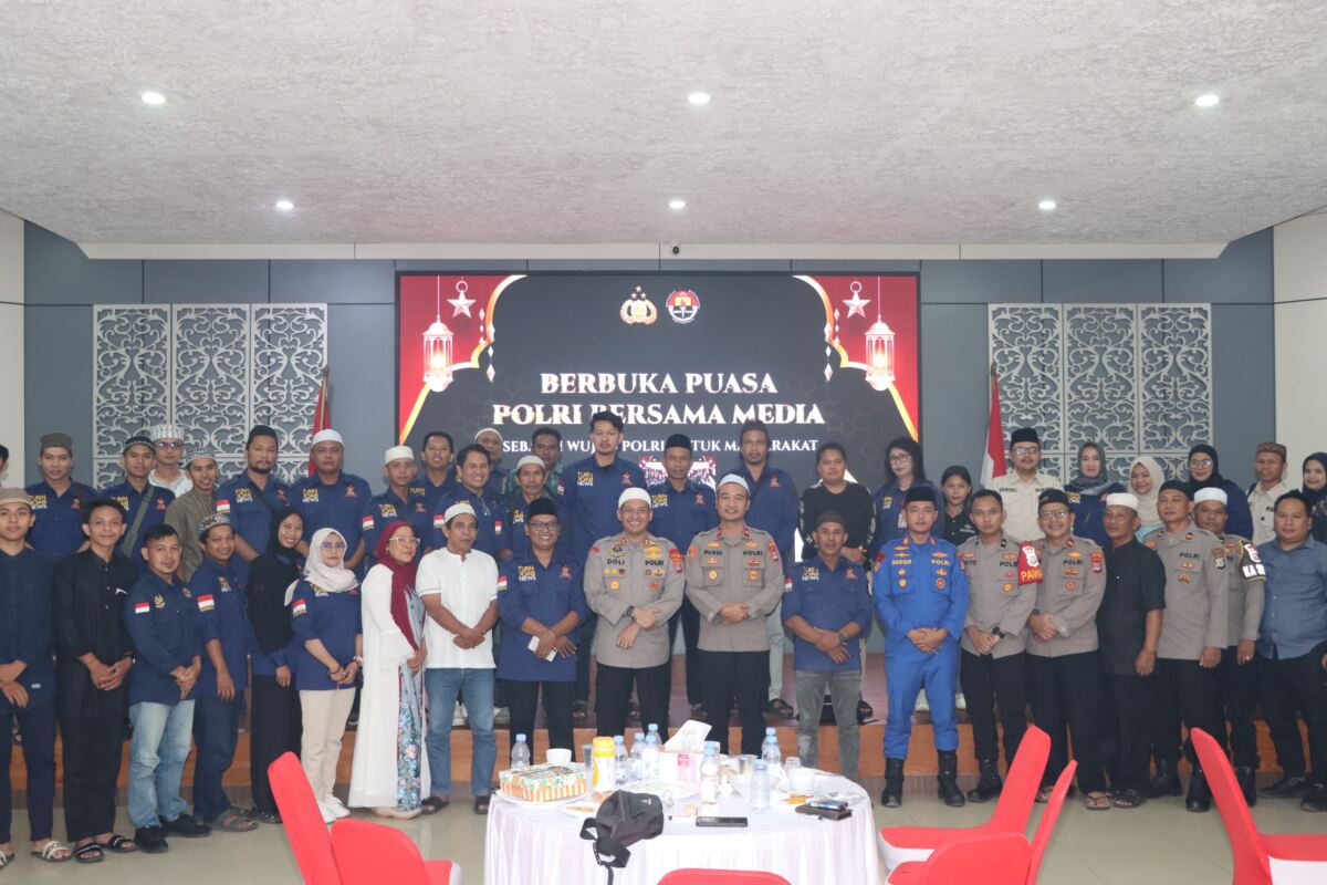 Polres Kotabaru dan Wartawan Gelar Buka Puasa Bersama, Perkuat Sinergi untuk Masyarakat