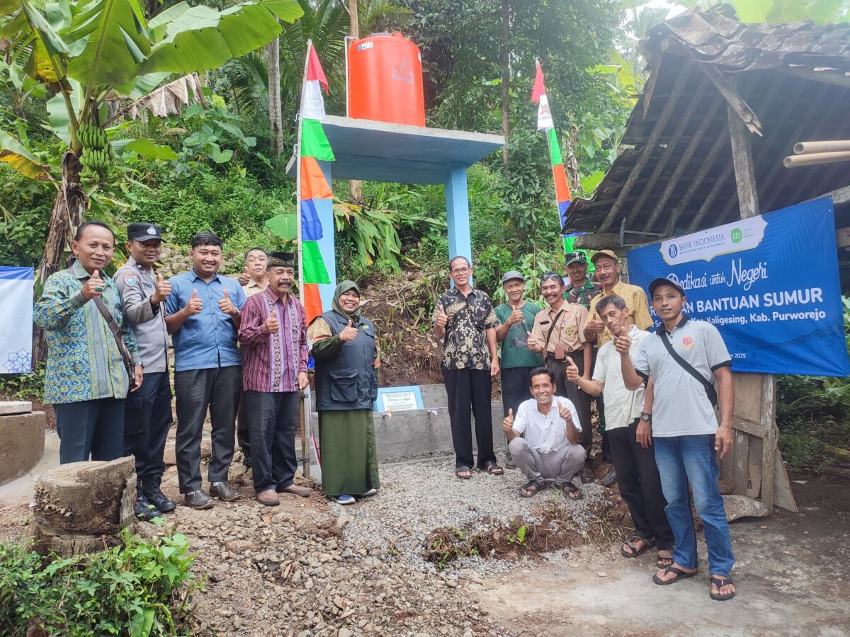 Berkah Ramadhan, Bantuan 3 Sumur Bank Indonesia dan IZI Jateng di Resmikan