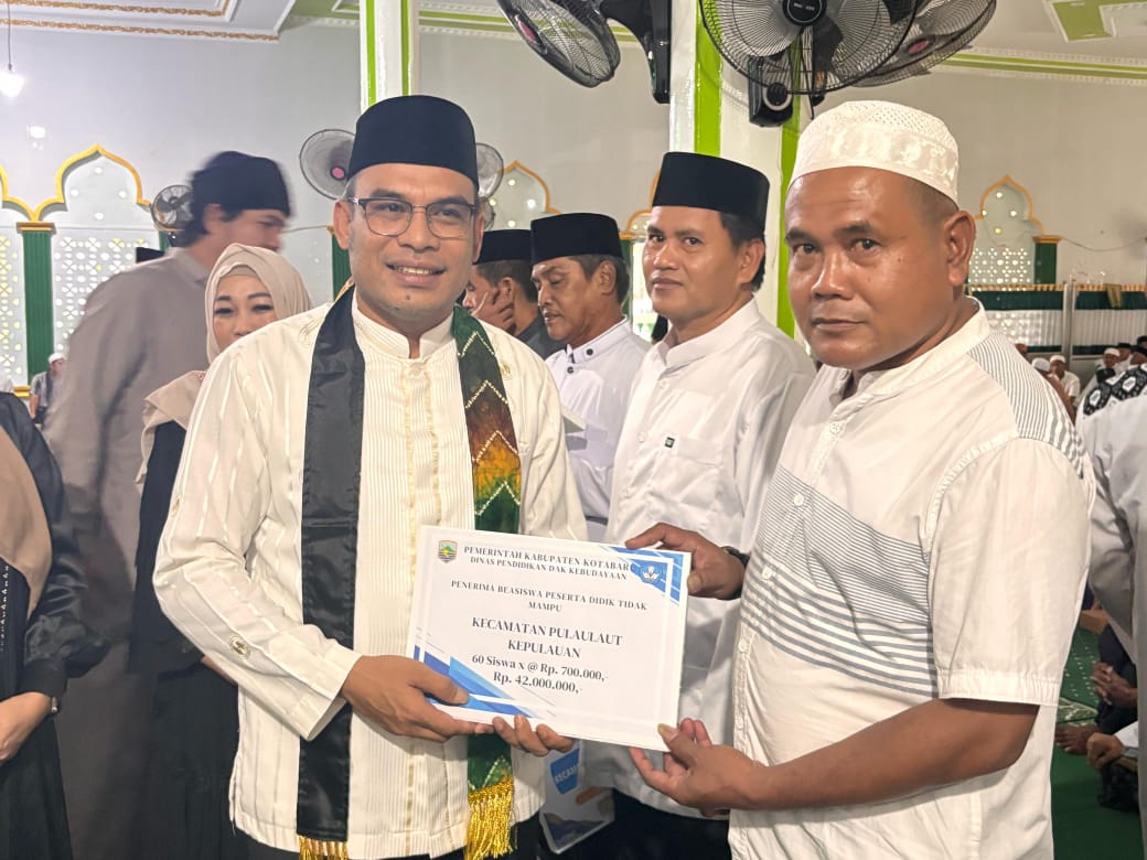 Wakil Bupati Kotabaru Safari Ramadhan ke Tanjung Seloka, Disambut Meriah Warga