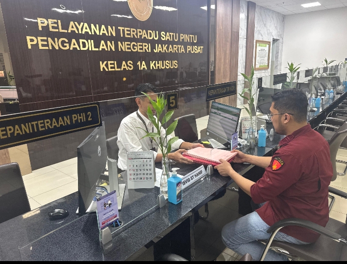 Kejari Jakpus limpahkan Berkas Tersangka Koorporasi kasus TPPU Duta Palma Group ke Pengadilan Tipikor