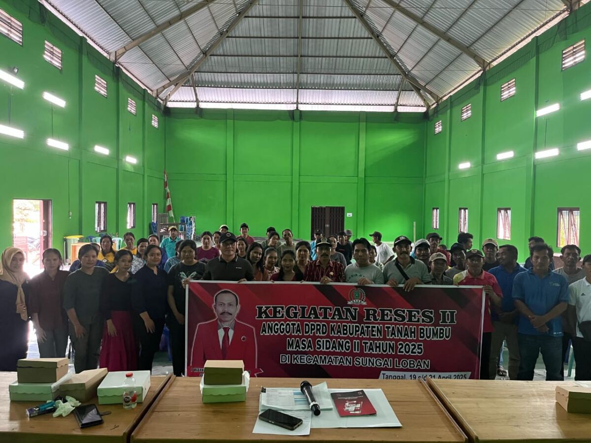 Anggota DPRD Tanbu, I Wayan Sudarma Sapa Warga Serap Aspirasi