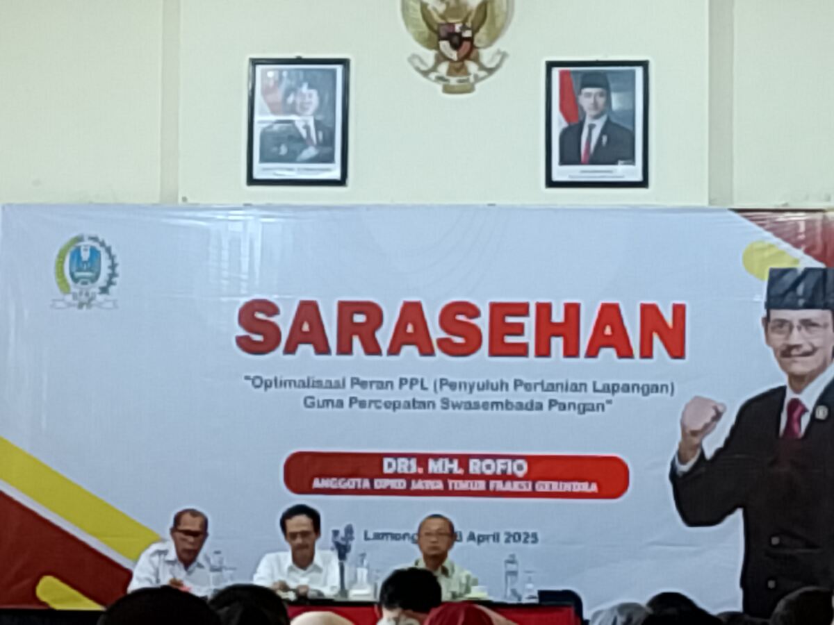 DPRD Jatim dan Kementan Bahas Swasembada Pangan dalam Sarasehan Pertanian di Lamongan