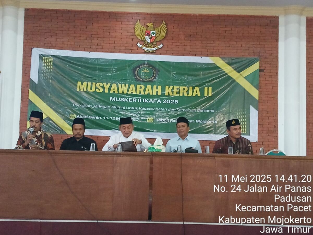 Pelantikan Pengurus Dan Musyawarah Kerja II IKAFA Di Pacet Mojokerto