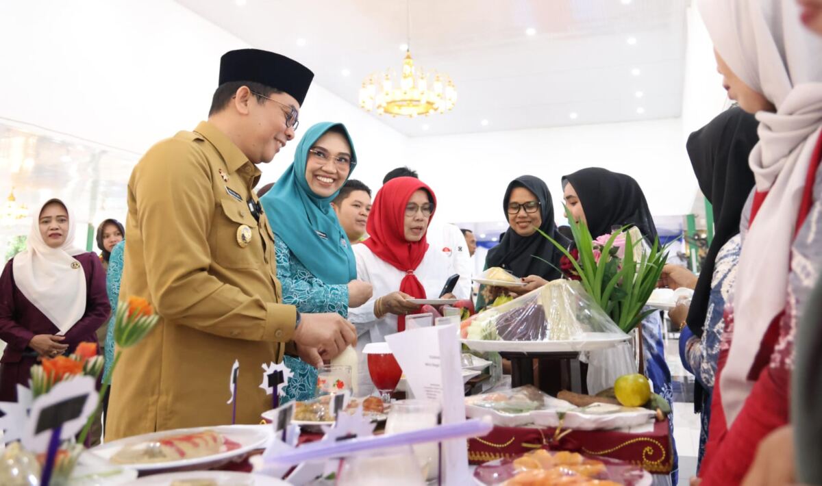 Lomba Menu B2SA Berbasis Pangan Lokal, Bupati Andi Rudi Latif Dorong Konsumsi Sehat dan Generasi Cerdas