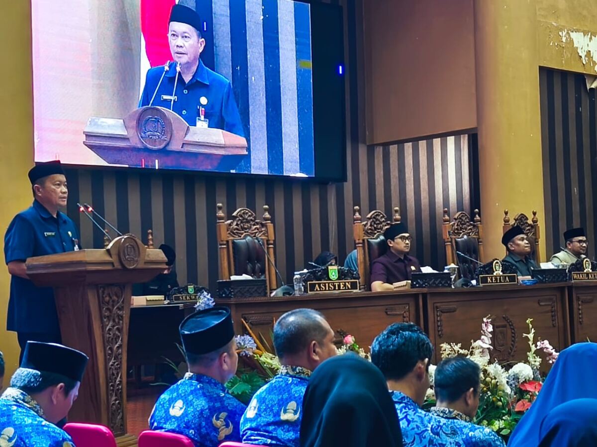 DPRD Tanbu Gelar Rapat Paripurna Dengarkan Jawaban Bupati