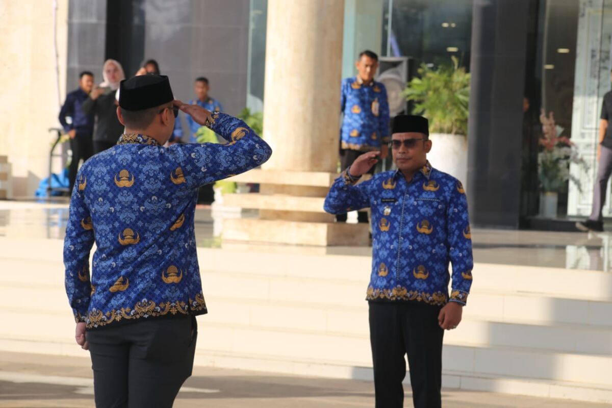 Semangat Nasionalisme dan Pengabdian Warnai Apel Hari Kesadaran Nasional di Kotabaru