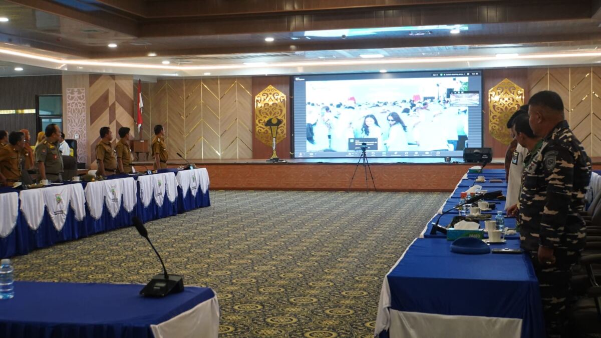 Secara Daring, Pemkab Kotabaru Ikuti Peluncuran Nasional 80.000 Koperasi Merah Putih