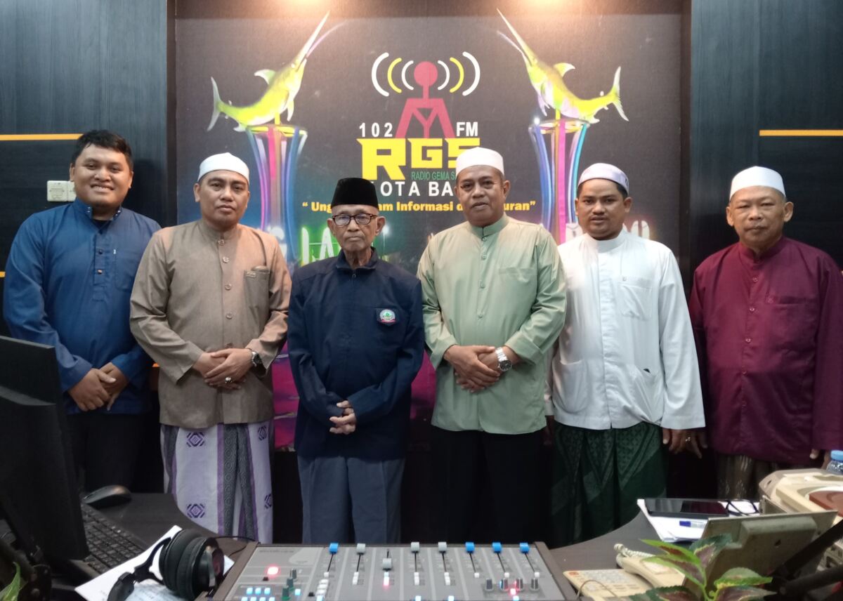 Kemenag Kotabaru Luncurkan Siaran Keagamaan Islam di Radio Gema Saijaan