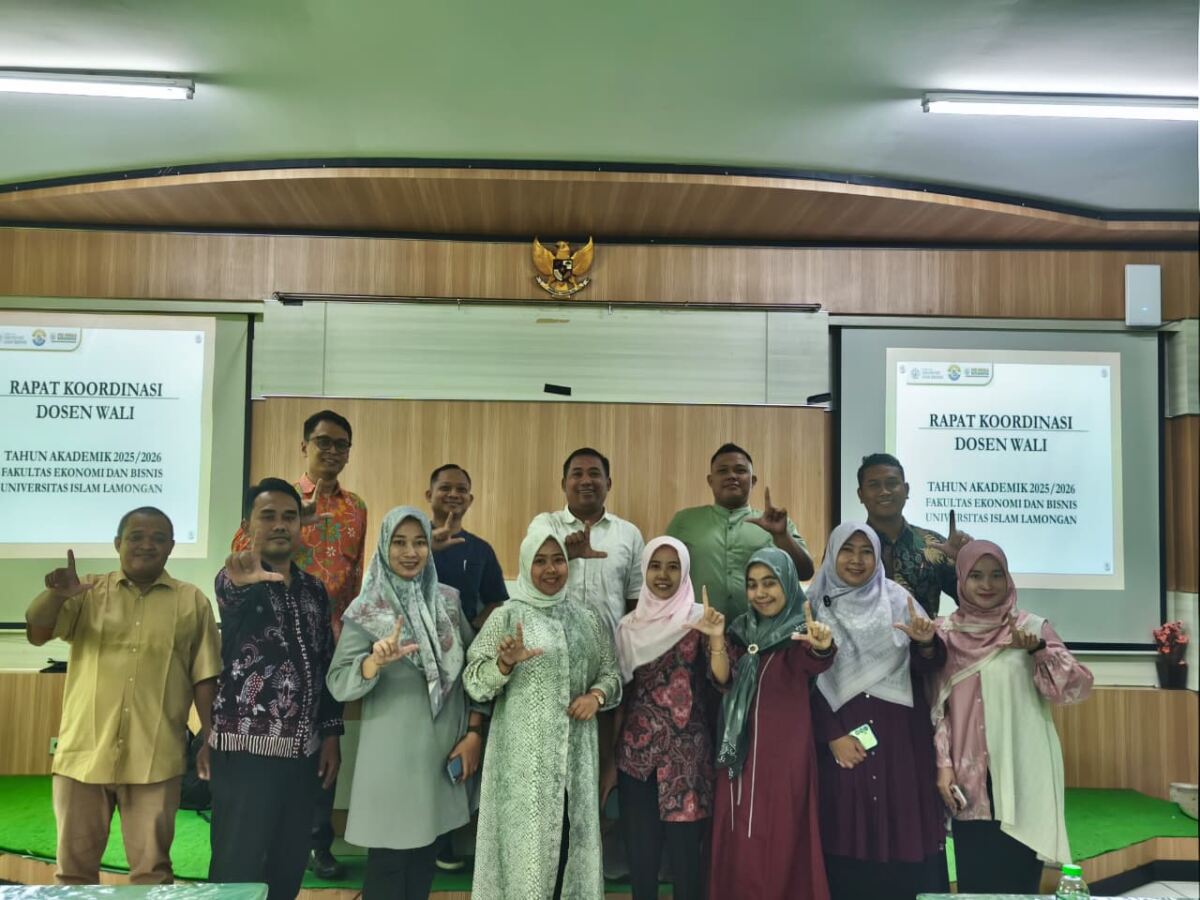 Dosen Wali FEB UNISLA 2025 Berdampak: Adaptif, Kompeten, dan Berdaya Saing melalui Integrasi Aplikasi SIFEB (sifeb.unisla.ac.id)