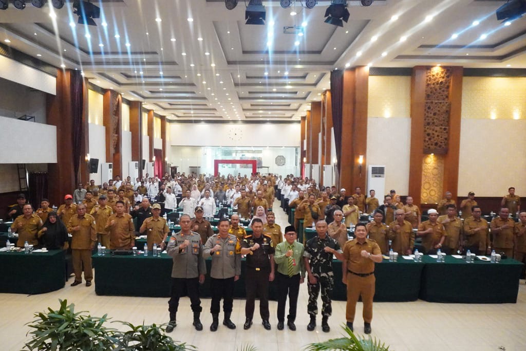 Rakor Kepala Desa se-Kabupaten Banjar, Tegaskan Penguatan Tata Kelola Desa dan Kesiapan Pilkades 2026