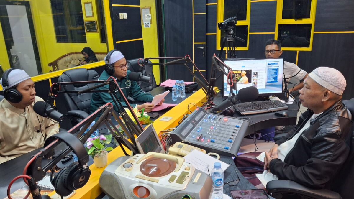 Program Ceramah Keagamaan Kemenag dan Radio Gema Saijaan Kembali Mengudara
