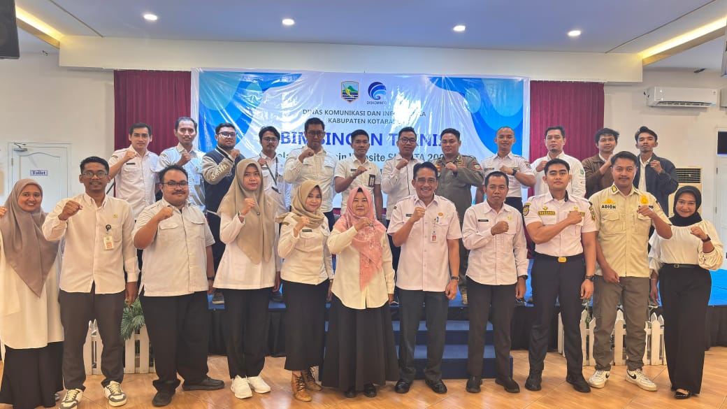 Pemkab Kotabaru Gelar Bimtek Admin Website SKPD 2025 untuk Tingkatkan Kualitas Informasi Publik