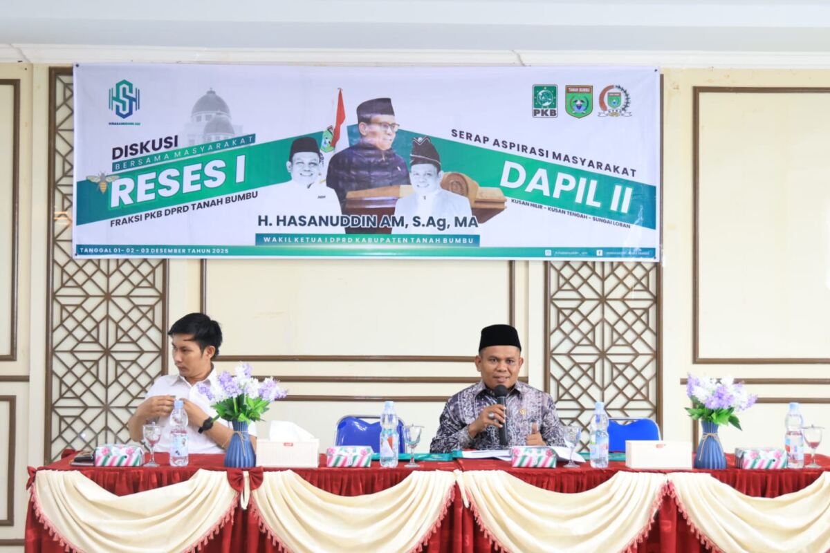 Wakil Ketua I DPRD Tanbu Paparkan APBD dan Serap Aspirasi Warga