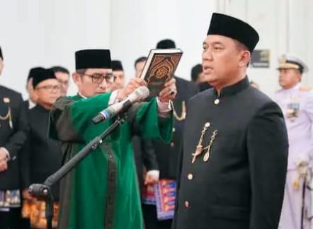 Uus Kuswanto Dilantik Jadi Sekda DK Jakarta Gantikan Marullah Matali