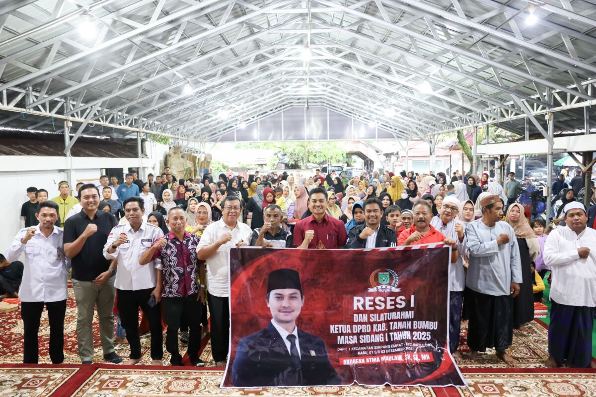 Ketua DPRD Tanah Bumbu Andrean Atma Maulani Gelar Reses I 2025