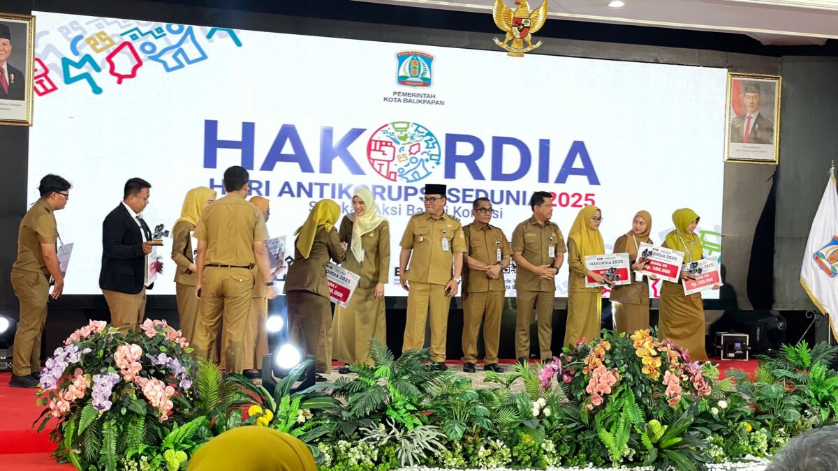 Luncurkan Modul Antikorupsi, Balikpapan Tanamkan Integritas Sejak Dini di Peringatan Hakordia 2025