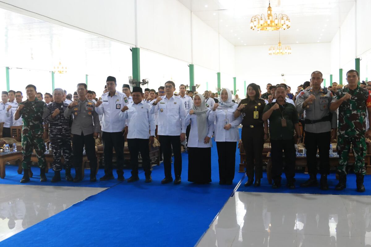 Wakil Ketua I DPRD Tanah Bumbu Hadiri Panen Raya dan Pengumuman Swasembada Pangan