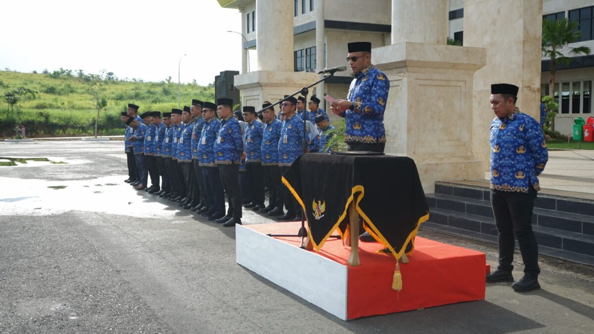 Pemkab Kotabaru Gelar Apel HKN, Dorong Peningkatan Kinerja ASN dan Pelayanan Publik