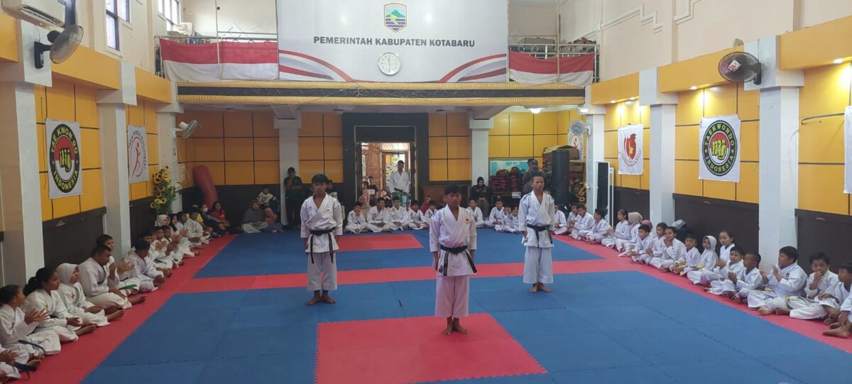 INKAI Kotabaru Gelar UKT Semester I 2026, Diikuti 57 Karateka