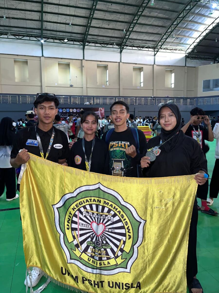 Mahasiswa FEB UNISLA Bersinar di Tegal Championship 2, puluhan Medali Dibawa Pulang Atlit dari GOR Tegal Selatan