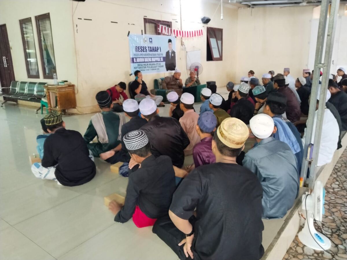 Serap Aspirasi Santri, H. Abidin Daeng Mappuji Gelar Reses Tahap I di Ponpes As-Salam