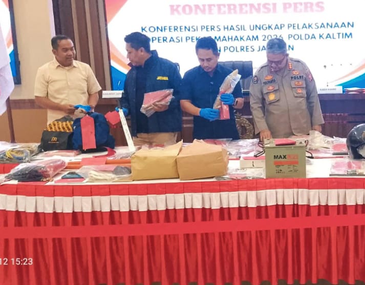 OPERASI PEKAT MAHAKAM 2026: Polda Kaltim Sapu Bersih Ratusan Kriminal, Amankan Kesucian Ramadan