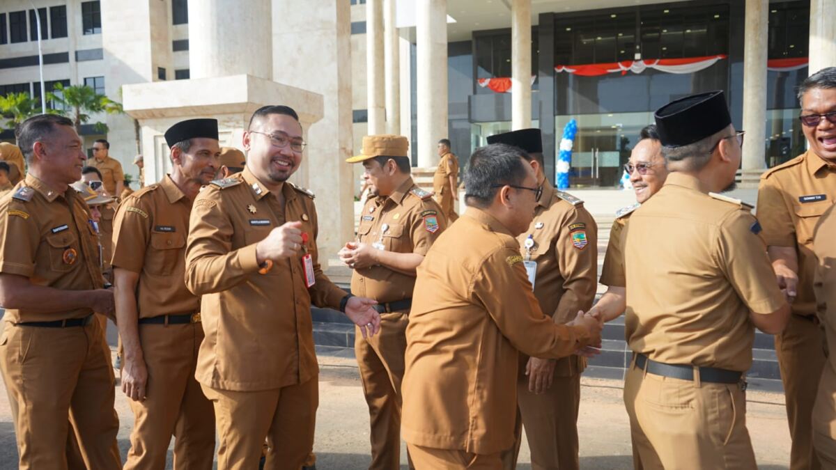 Apel Pagi dan Halal Bihalal, Pemkab Kotabaru Perkuat Silaturahmi dan Komitmen Pelayanan