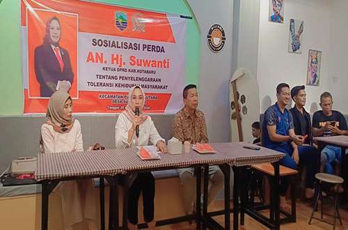 DPRD Kotabaru Pererat Sinergi dengan Media, Sosialisasikan Perda Toleransi