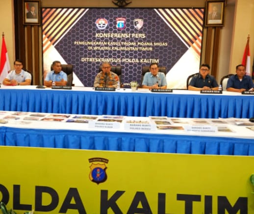 “Mafia Solar dan Pertalite Digulung: Polda Kaltim Bongkar Skandal Penimbunan BBM di Balik Barcode Palsu”