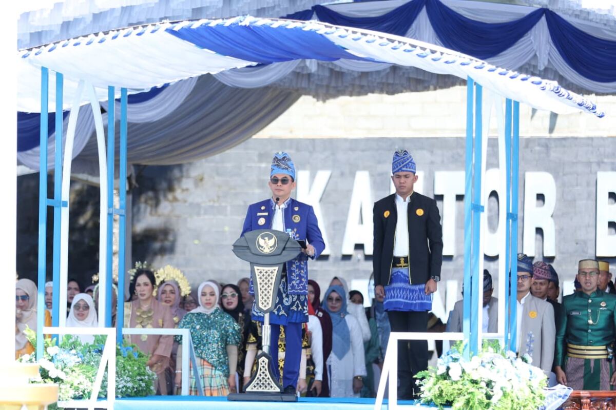 Bupati Andi Rudi Latif Sampaikan Sejumlah Capaian dan Prestasi di Peringatan Hari Jadi ke-23 Tanah Bumbu