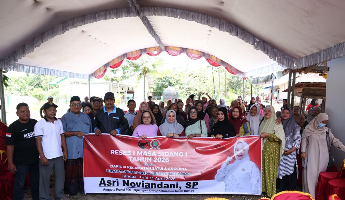 Reses di Dapil III, Asri Noviandani DPRD Tanbu Terima Beragam Aspirasi Warga Sekapuk
