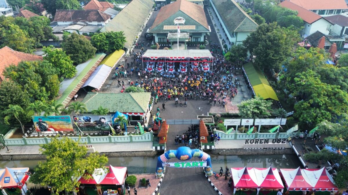 Kodim 0812/Lamongan Meriahkan HUT Persit ke-80 di Makorem 082/CPYJ