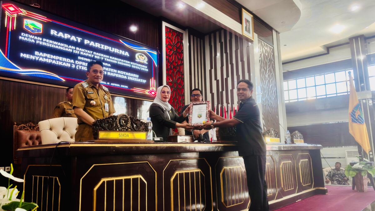 DPRD Kotabaru Bahas 3 Raperda Strategis: Dari Penanggulangan Bencana hingga Pengelolaan Sampah