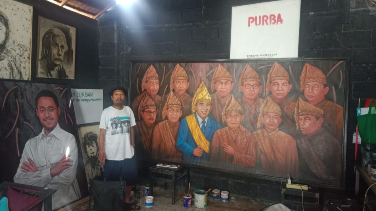 Liturgi Pigmen di Tanah Retak: Endeng Mursalin dan Estetika Perlawanan dari Jantung Palu