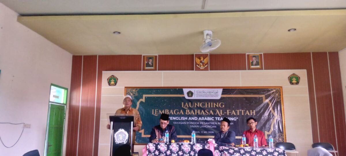 Launching lembaga bahasa Al Fattah Yayasan pondok pesantren Al Fattah Siman Lamongan