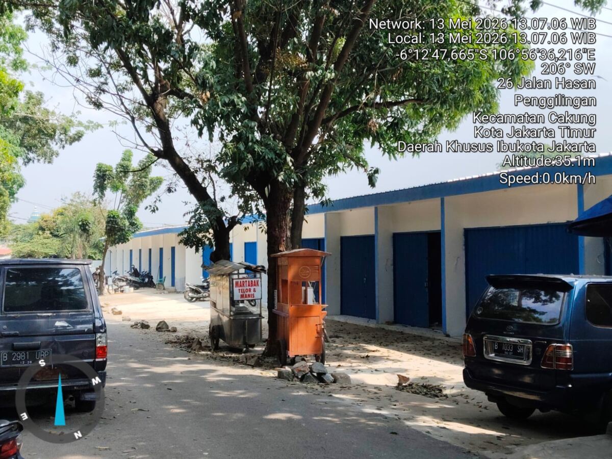 Ratusan Bangunan Tak Berizin Disamping Kantor Walikota, Pemkot Jaktim Pilih Bungkam