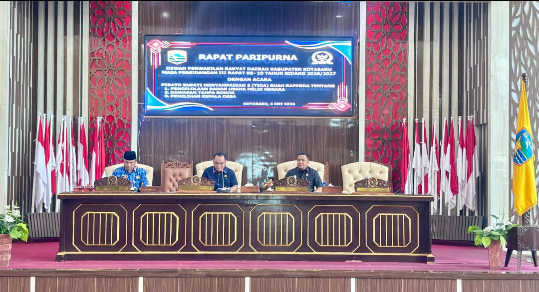 DPRD Kotabaru Bentuk Pansus Tiga Raperda Strategis, Serap Aspirasi Warga