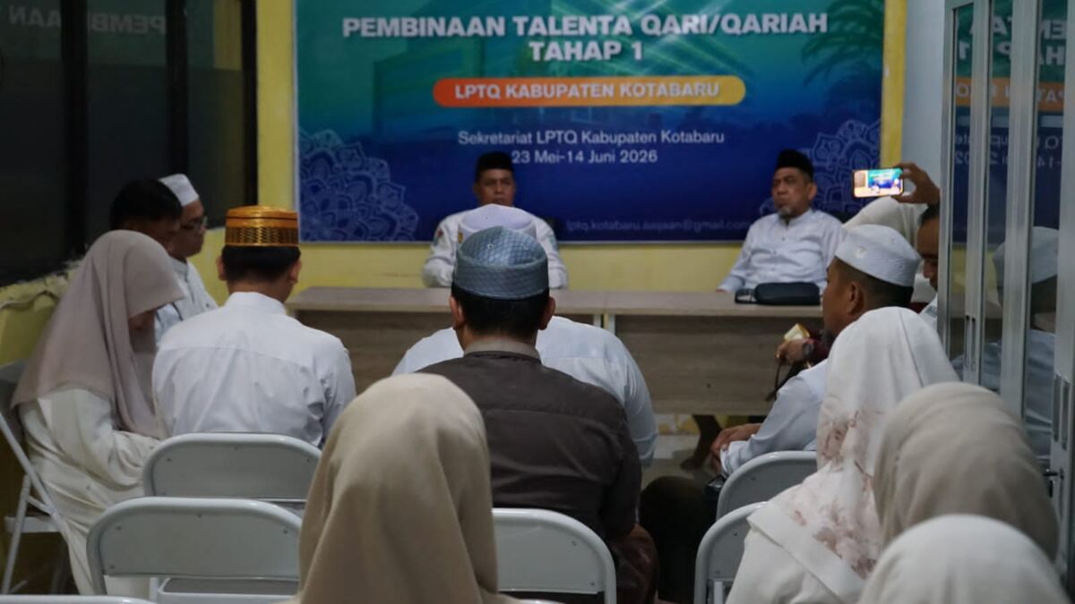 LPTQ Kotabaru Luncurkan Pembinaan Talenta Qari-Qariah 2026, Siapkan Generasi Qur’ani Berprestasi
