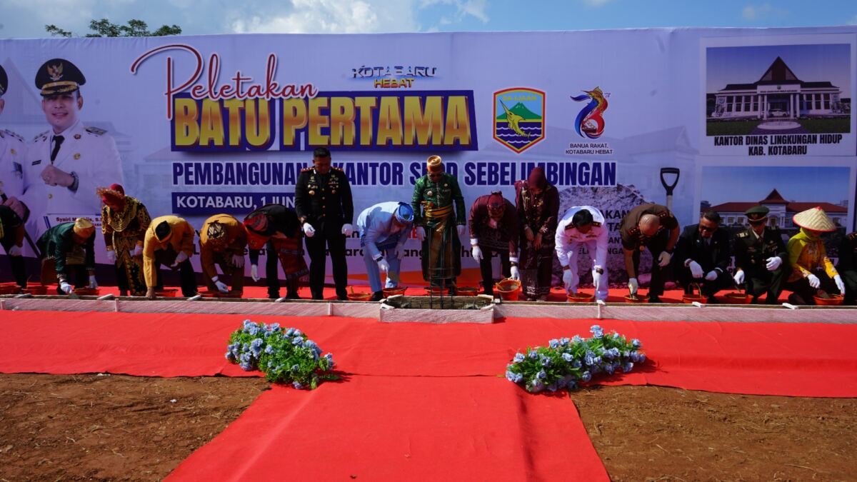 Sebelimbingan Jadi Pusat Pemerintahan Baru, Empat Kantor SKPD Mulai Dibangun