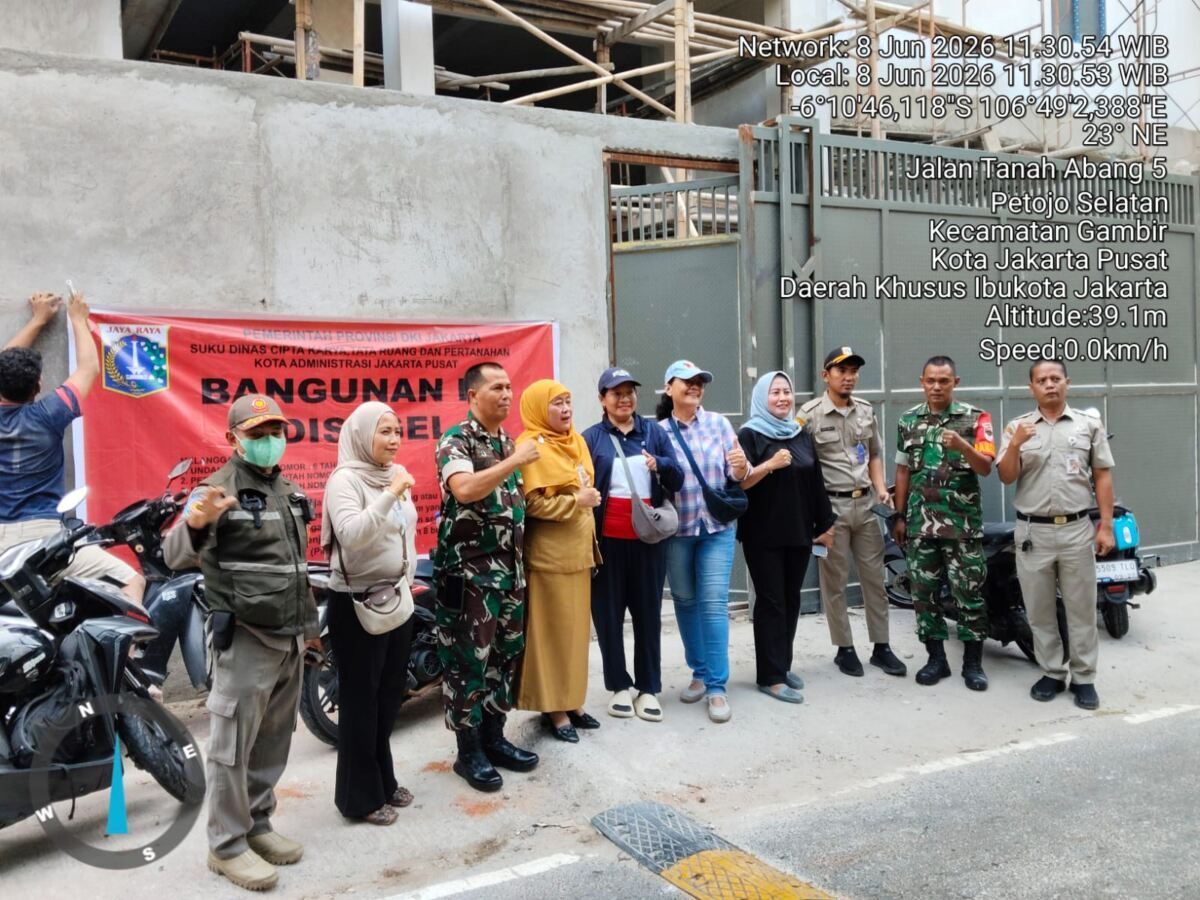 NGO Jalak Apresiasi Kinerja Lurah Petojo Selatan