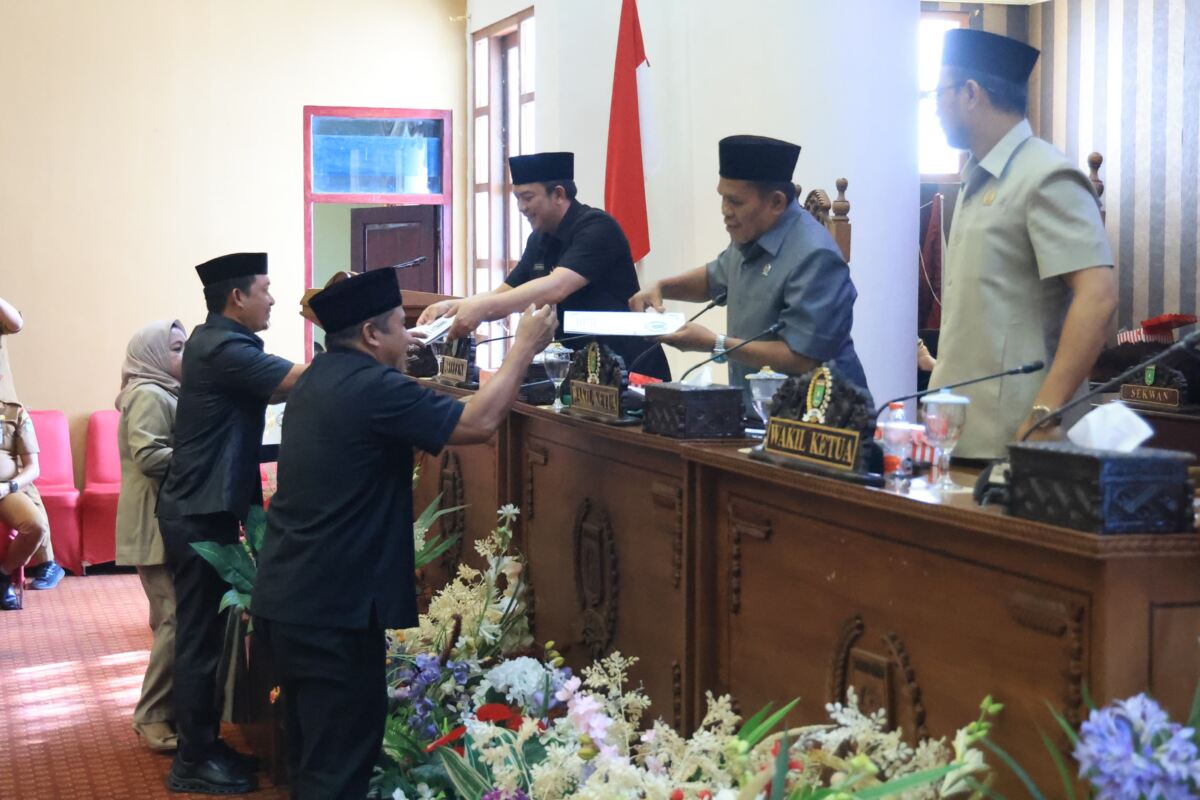 Fraksi DPRD Setujui LPj APBD 2025 ke Tahap Berikutnya*