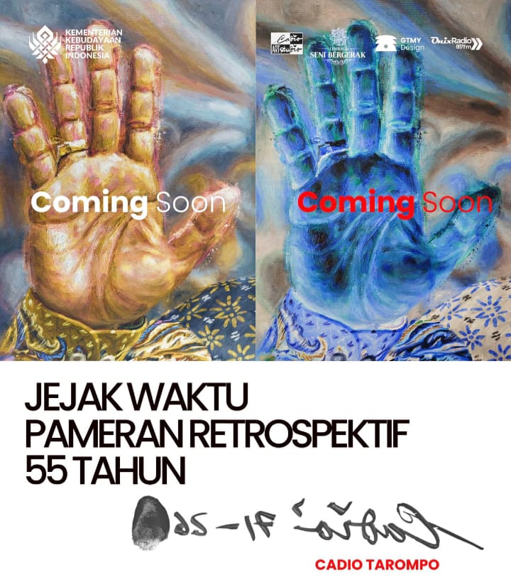 Merayakan 55 Tahun Cadio Tarompo, BPK Kaltim Gelar Pameran Retrospektif “Jejak Waktu”