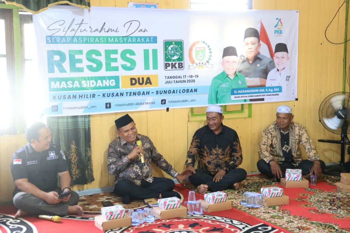 Reses DPRD Tanah Bumbu, H. Hasanuddin Siap Perjuangkan Aspirasi Masyarakat Pakkattelu
