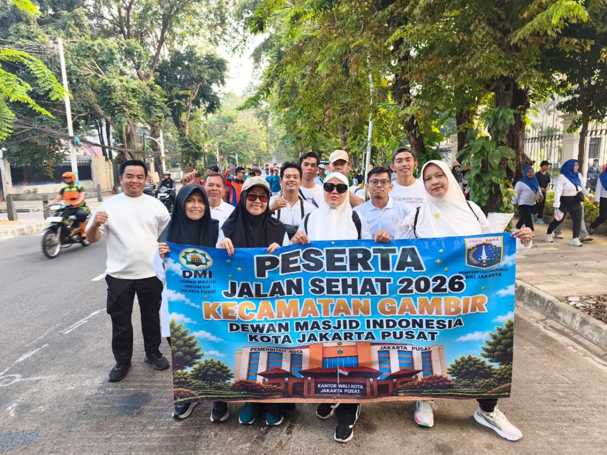 Milad DMI ke 54 tahun 2026, “jalan Sehat Sediakan Hadiah Menarik”