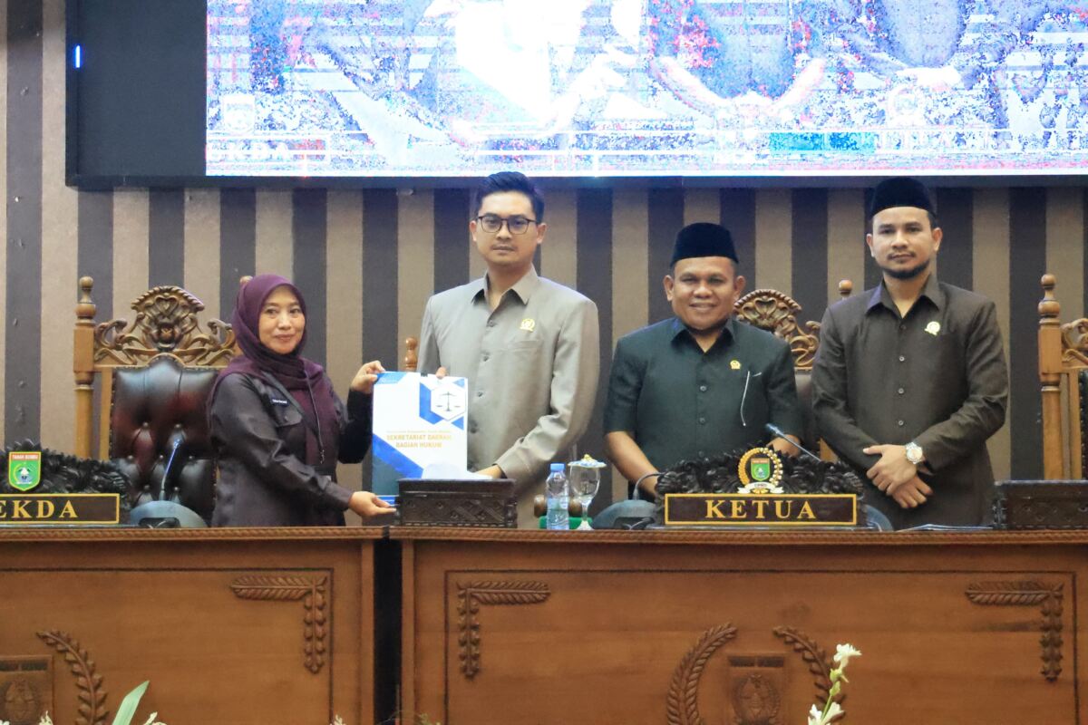 Rapat Paripurna DPRD Bahas Perubahan Kedua Perda Pajak dan Retribusi Daerah