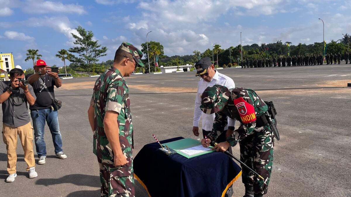 Pemkab Kotabaru dan Kodim 1004 Resmi Buka TMMD Ke-129